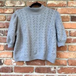 Elie Tahari Cropped Sweater 100% wool